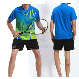 2025 ensemble de polo de tennis de qualité supérieure équipement d'entraînement respirant filles coton vêtements de sport Sublimation - Product Image 5