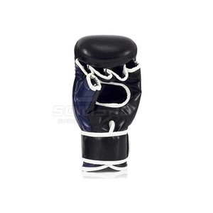 Venta superior 2025 Guantes de boxeo MMA con cordones de cuero de alta calidad para entrenamiento de adultos con absorción de humedad - Product Image 6