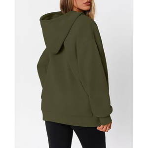 Sudadera Clásica de Invierno para Mujer con Forro Polar y Logotipo Frontal, Chaqueta Cálida y Suave para Exteriores - Product Image 4