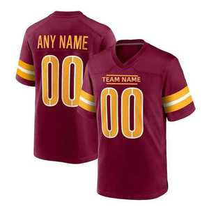 Best Quality Breathable Lightweight American Football Uniform Jersey with Custom Colors & Sizes 100% Polyester - Product Image 3