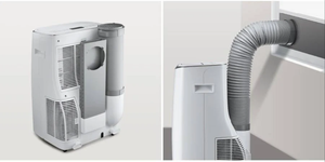 Climatiseur portable à double inverter 10000 BTU, 14 000 BTU (ASHRAE/DOE) avec Wi-Fi et télécommande – Climatiseur intelligent silencieux, le plus vendu - Product Image 6