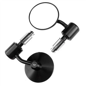 Rétroviseur Ruckspiegel Cnc aluminium pour vélos de rue/vélos de sport/choppers/croiseurs guidon creux pour la plupart des motos - Product Image 1
