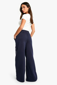 Pantalons de survêtement amples en molleton de coton 100% pour femmes, style streetwear, dernière tendance, coupe ample - Product Image 5