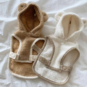 เสื้อโค้ทสำหรับสัตว์เลี้ยงในฤดูหนาวที่น่ารักสำหรับสุนัขขนาดกลางเสื้อโค้ทสุนัขลูกสุนัขเสื้อแจ็คเก็ตเสื้อกั๊กที่มีผ้าคลุมไหล่ให้ความอบอุ่น - Product Image 6