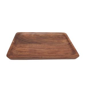 ถาดเสิร์ฟอาหารทำจากไม้ถาดเสิร์ฟอาหารสีธรรมชาติดีไซน์ยอดเยี่ยมสำหรับบ้านและโรงแรม - Product Image 4