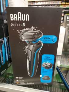 Afeitadora eléctrica Braun Series 5 5018S para hombres, afeitadora de lámina recargable en seco/húmedo con soporte de carga, lavable con batería - Product Image 3