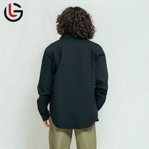 Camisa vaquera de 100% algodón ligera hecha a medida para hombre, estilo Hip Hop, secado rápido, transpirable, promoción de lujo - Product Image 5