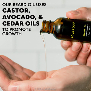 Olio per la Crescita della <span class=keywords><strong>Barba</strong></span> a Marchio Privato, 100% Naturale, Biologico, Vegano, Minerale ed Erboristico, Antibatterico, Purificante dei Pori, Idratante e <span class=keywords><strong>Ammorbidente</strong></span> - Product Image 5