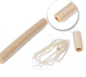 ไส้กรอกคอลลาเจนแบบออร์แกนิก ขนาด 17~30 มม. สำหรับทำเบคอนอบแห้ง - Product Image 2