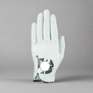 Conception sur mesure Fabricant de gants de golf Logo brodé OEM Gant de golf en cuir de qualité supérieure en peau de mouton avec écran tactile pour hommes - Product Image 1