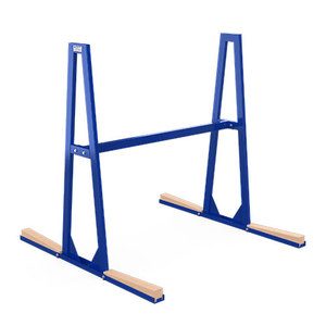 Ausavina Qli Châssis en A pour camion pliant bleu foncé pour l'affichage de marchandises en entrepôt AQFTA060 - Product Image 2