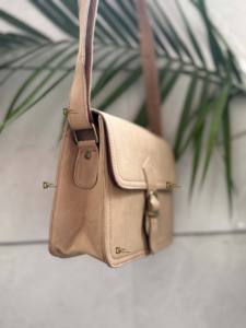 Bolso de cuero genuino de diseñador único Sling Bag Gypsy Boho Cuero real Vintage Bolso de estilo occidental hecho a mano Bolsos de usos múltiples - Product Image 3