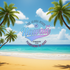 T-Shirt Promozionale Vintage Souvenir dell'Alola State, Hawaii - Product Image 3