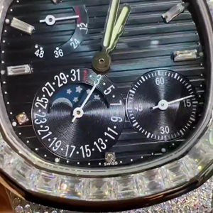 Top Quality Custom Watch for <b>Men</b> Iced Out Lab Grown Watch Diamond Studded Hip Hop Diamond Jewelry - Product Image 2