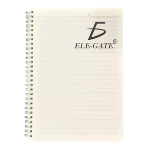 Cuaderno Espiral con Cubierta de Cuero A5, Páginas Rayadas, Agenda Diaria de Tapa Dura con Encuadernación Térmica para Escribir o Tomar Notas - Product Image 2