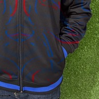 Veste en toile pour homme, col montant, fermeture éclair sur le devant, décontractée, respirante, polyester, coupe classique