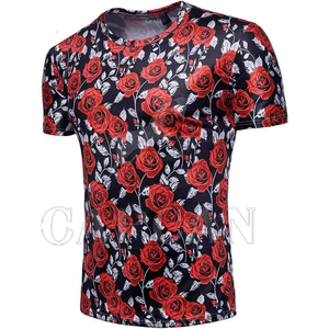 Camisetas de Sublimación para Hombre, Ajuste Delgado y Cómodo, con Colores Personalizados, Mangas Cortas, 100% Algodón Transpirable - Product Image 4