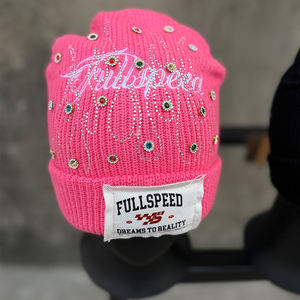 Prix de gros, bonnets d'extérieur avec votre logo, matériau personnalisé, bonnets en strass pour la vente en ligne - Product Image 2
