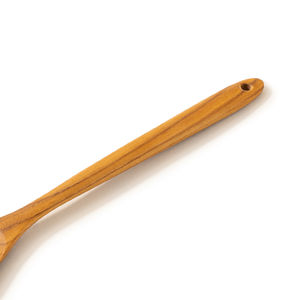 Juego de utensilios para servir de madera maciza de Acacia Natural hecha de madera maciza de nuevo diseño, utensilios de cocina personalizados OEM - Product Image 2