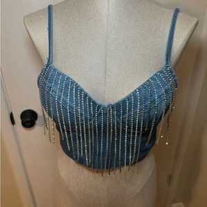 Top Selling <b>Festival</b> Beaded Bra With Boho Tribal Designs Latest Partyware With High Quality - Product Image 3