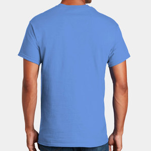 Fabricant de t-shirts personnalisés OEM en gros Fabricant de t-shirts à col rond incurvé Muscle Slim Fit Logo T-shirt vierge pour hommes 100% T-shirts en coton - Product Image 6