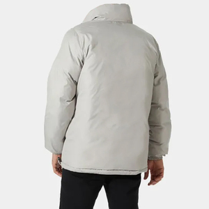 Chaqueta Reversible Acolchada Cortavientos Ligera para Senderismo y Viajes, Estilo Urbano, Chaqueta Bomber de Otoño - Product Image 4