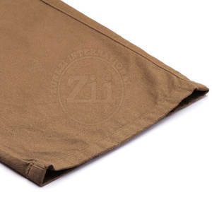 Pantalon cargo décontracté pour homme, fabrication en usine, vente chaude, léger, lavage foncé, 100% coton, respirant, écologique - Product Image 6