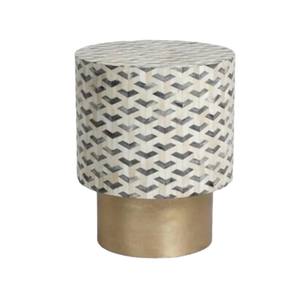 High Quality Stylish Design Handmade Resin Inlay Console Side <b>Stool</b> for Home Hotel Office Decor at Low Price CraftValley - Product Image 3