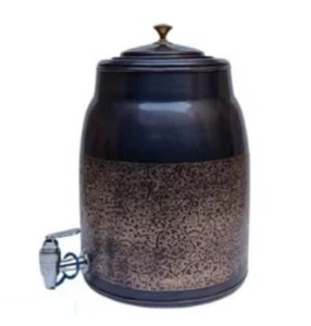 Huge Demand Sale Traditional Copper Water <b>Jug</b> 8L, Handcrafted Elegance for Everyday Use, 8L Ayurvedic Copper <b>Jug</b> - Product Image 6