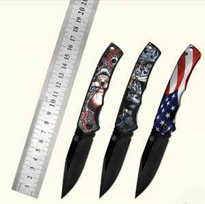 มีดพับพกพา 1 ชิ้น ด้ามไม้ สแตนเลส สำหรับกิจกรรมกลางแจ้ง ตั้งแคมป์ ล่าสัตว์ (OEM) ขายส่งจากโรงงาน - Product Image 1