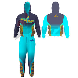 Servicio OEM, último diseño, chándales de calentamiento, calidad superior, chándales personalizados para adultos, conjunto de calentamiento - Product Image 3