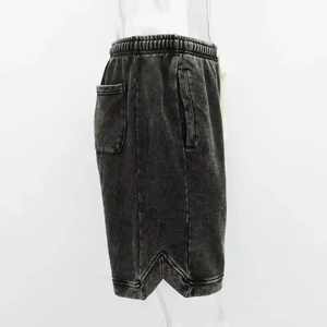 Ropa de gimnasio informal estética personalizada OEM para hombre, pantalones cortos deportivos de verano de poliéster con estampado de pantalla corta, ropa de calle, pantalones cortos de malla para correr y baloncesto - Product Image 3