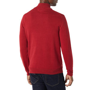 Sweat-shirt à fermeture éclair sur le devant, très vendu, confortable, décontracté, en coton mélangé, manches longues, col montant, léger, pull-over - Product Image 2