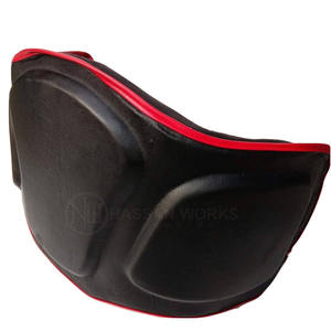 Protector Abdominal Deportivo de Cuero, Protector Abdominal a Prueba de Golpes, Entrenamiento de Artes Marciales, Equipo de Protección Transpirable, Boxeo de Alta Calidad - Product Image 1