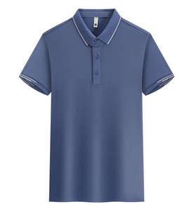 T-shirts polo de marque 100% coton de haute qualité Chemises polo grande taille pour hommes Sonnerie élégante et brodée personnalisée - Product Image 6