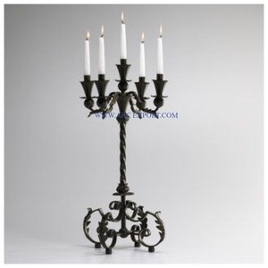 Candelabros decorativos para iluminación del hogar, artículos de mesa de diseño de lujo, candelabros de Metal de gran tamaño para interiores para uso en fiestas festivas - Product Image 3
