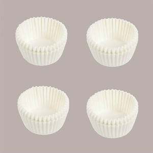 2000pcs Round White No. 2 Swedish <b>Paper</b> <b>Cupcake</b> Liners for Baking Cold Pastries Baking & Pastry Tools - Product Image 3