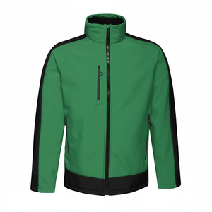 Chaqueta Softshell Personalizada con Diseño Imprimible para Hombre, Cuello Alto, Resistente al Viento, Venta al por Mayor Directa de Fábrica - Product Image 2