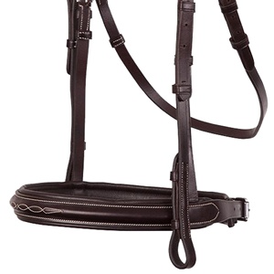 Popular Design Premium Quality English Leather Horse Bridle Comfortable Brass Buckles for Riding by Indian Manufacturer - Product Image 5