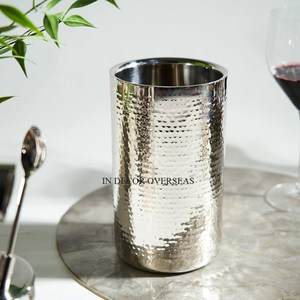 Enfriador y enfriador de vino y cerveza HECHO DE Metal de primera calidad chapado en oro de alta calidad con textura elegante única, suministro de accesorios para Bar - Product Image 2