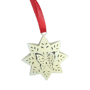 Copo de nieve decorativo colgante árbol de Navidad decoración copo de nieve colgante Navidad decoraciones colgantes Festival - Product Image 3