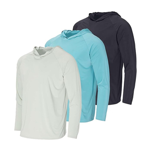 Hot Sale New Arrival 100% Cotton Winter <b>Pullover</b> <b>Men</b> Breathable Casual Printed Oem Service Custom Hooded T Shirt - Product Image 6