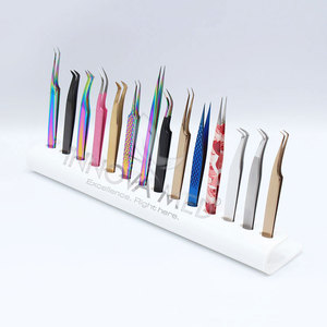 Pinzas de extensión de pestañas, el mejor fabricante para aislamiento de pestañas postizas clásicas de visón - Product Image 3