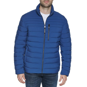 Premium Quality Men's Plus Size Winter <b>Padded</b> Jacket Bangladesh Supplier's Customized Coated Long Stylish Solid Color Design - Product Image 4