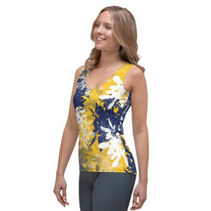 เสื้อกล้ามออกกำลังกายสำหรับผู้หญิงเสื้อกล้ามระบายอากาศได้ดีในฤดูร้อนพิมพ์ลายซับลิเมชันสไตล์ฮิปฮอป - Product Image 1