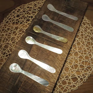 แม่ของช้อนมุก-ช้อนสง่างาม, แม่ธรรมชาติของช้อนมุกสำหรับกวน, แฮนด์เมดแม่ของช้อนมุกสำหรับขนมหวาน - Product Image 1