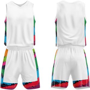 Profession uniforme de basket-ball personnalisé de haute qualité vêtements de basket-ball bas quantité minimale de commande - Product Image 1