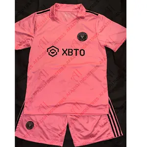 厂家价格升华100% 涤纶足球衫定制足球服成人足球服运动服