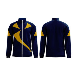 Chaqueta Deportiva de Invierno de Alta Calidad para Tallas Grandes, con Cierre, Cuello Alto, Secado Rápido, Transpirable y Resistente al Viento - Product Image 1