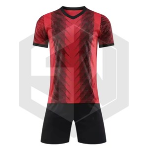 Uniforme de fútbol para hombre de Material de poliéster 100%, camiseta de fútbol transpirable de secado rápido, uniforme de fútbol Deportivo sublimado personalizado - Product Image 1